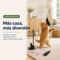 StickHunt™ – Varita interactiva para gatos con ventosa