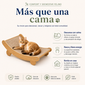 WoodNest™ – Rascador y cama natural para gatos