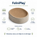 SoftNest™ – Cama rascador para gatos