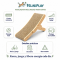 ScratchLounge™ – Rascador premium y cama para gatos