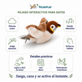 FlapHunt™ – Pájaro automático para gatos