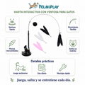 StickHunt™ – Varita interactiva para gatos con ventosa