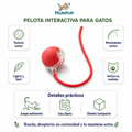 RollHunt™ – Bola interactiva automática para gatos
