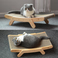 ScratchLounge™ – Rascador premium y cama para gatos
